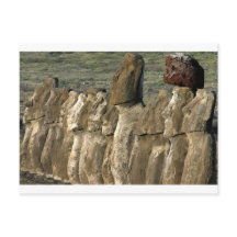 Moai standbeelden Rapa Nui (Paaseiland)
