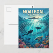 Moalboal Filipijnen Briefkaart (Voorkant / Achterkant)