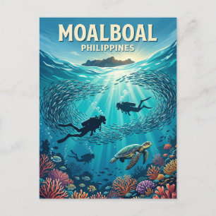 Moalboal Filipijnen Briefkaart