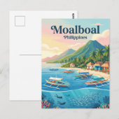 Moalboal Filipijnen Briefkaart (Voorkant / Achterkant)
