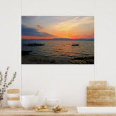 Moalboal Sunset Poster (Keuken)