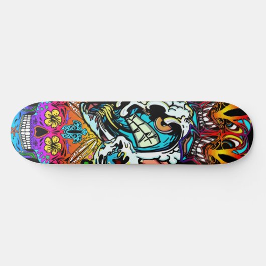 Moana Kai Surf Shop Skateboard Deck (Horizontaal)