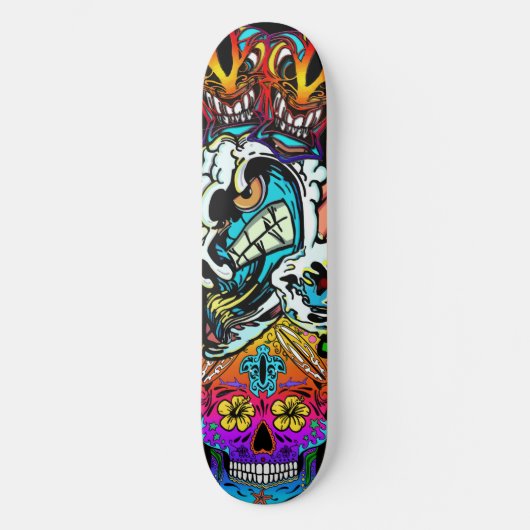 Moana Kai Surf Shop Skateboard Deck (Voorkant)