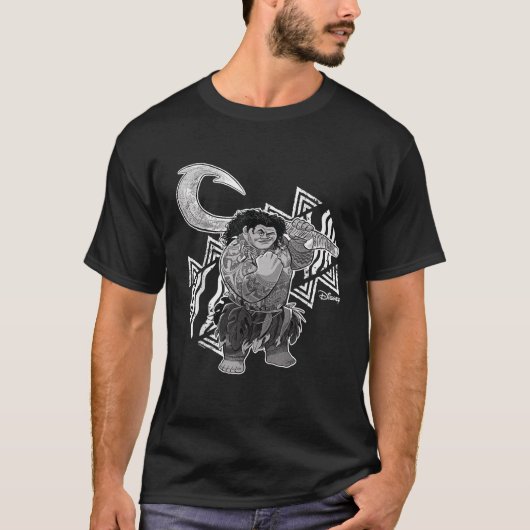 Moana Maui  T-shirt (Voorkant)