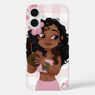 Moana roze telefoonhoesje iPhone 16 hoesje