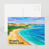 Moanda Marine Park Briefkaart (Voorkant / Achterkant)