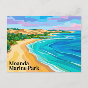 Moanda Marine Park Briefkaart