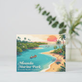 Moanda Marine Park Briefkaart (Staand voorkant)