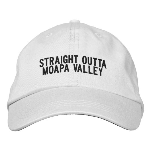 MOAPA VALLEY Nevada Hoed Geborduurde Pet (Voorkant)