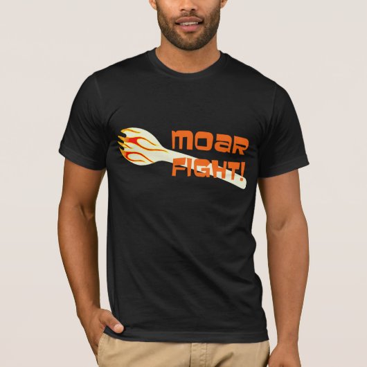 Moar Fight - Gepersonaliseerd T-shirt (Voorkant)
