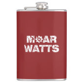 Moar Watts Heupfles (Voorkant)