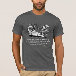 Mob Boss Alice (In Wonderland) Grappige Mannen T-s T-shirt