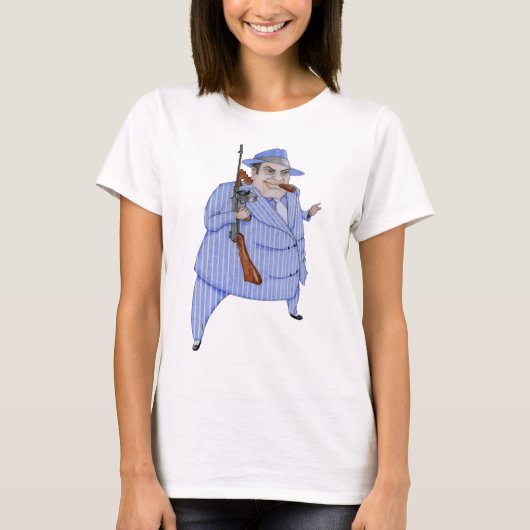 Mob Boss Dames T-shirt (Voorkant)