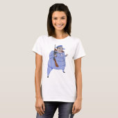 Mob Boss Dames T-shirt (Voorkant volledig)
