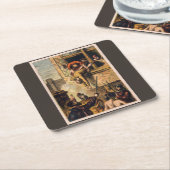 Mob Justice on Saint Bartholomew Day Massacre Kartonnen Onderzetters (Schuin)