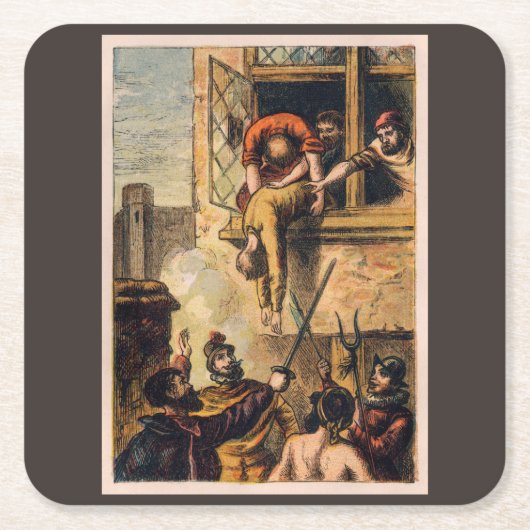 Mob Justice on Saint Bartholomew Day Massacre Kartonnen Onderzetters (Voorkant)