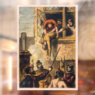 Mob Justice on Saint Bartholomew Day Massacre Raamsticker