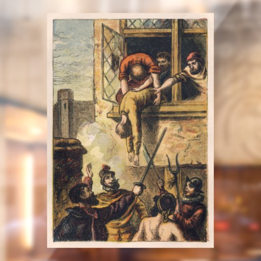 Mob Justice on Saint Bartholomew Day Massacre Raamsticker (Vel 2)