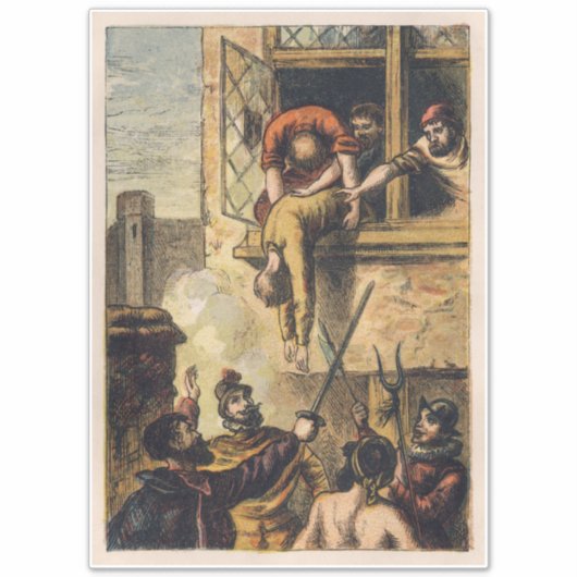 Mob Justice on Saint Bartholomew Day Massacre Sticker (Voorkant)