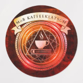 MoB Kaffeeklatsch - stickers (Design 2)