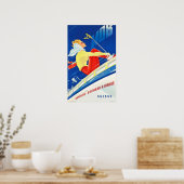MOB Montreux Oberland Bernois  Zwitsers reizen Poster (Keuken)