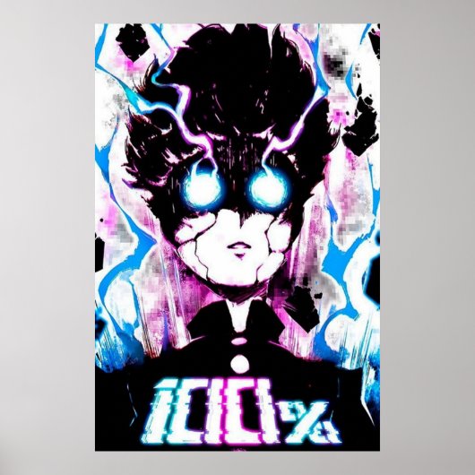 Mob Psycho 100 100 Poster (Voorkant)