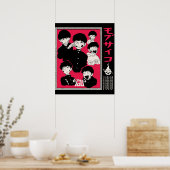 Mob Psycho 100 Anime en manga Poster (Keuken)