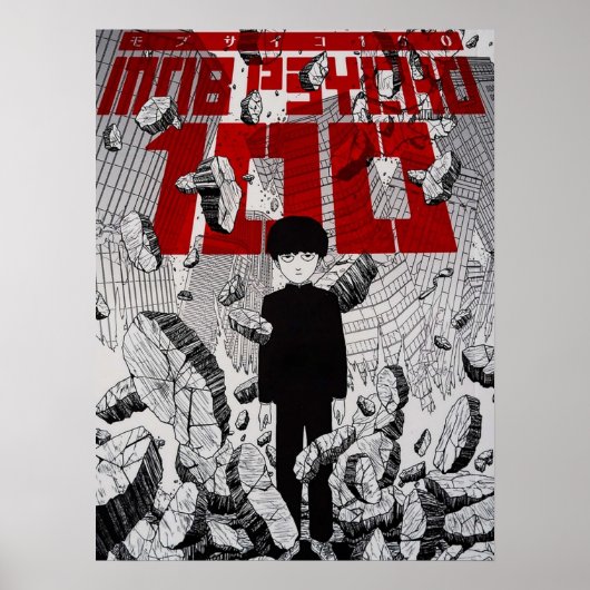 Mob Psycho 100  Poster (Voorkant)