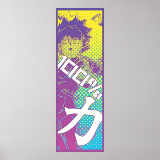 Mob Psycho 100 Power Poster (Voorkant)