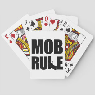 Mob Rule Hand Pistool Speelkaarten