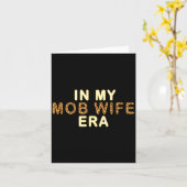 Mob Wife Era Shirt Swea Funny Gift For Women  Kaart (Gele Bloem)