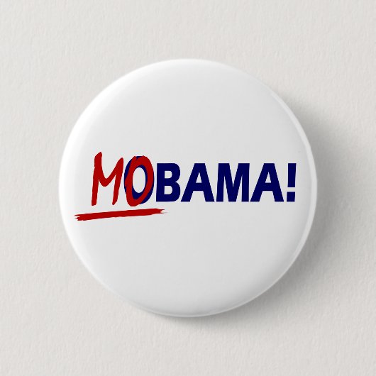 MOBAMA 2012 OBAMA PIN RONDE BUTTON 5,7 CM (Voorkant)