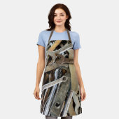 Mobe apron schort (Gedragen)