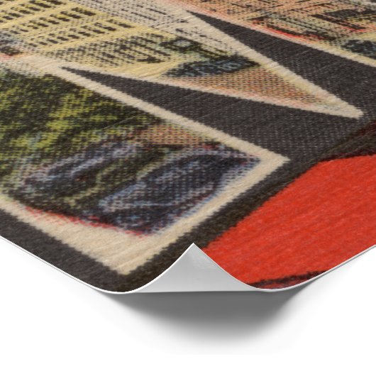 Mobiel, Alabama - Grote Letter-scènes Poster (Hoek)