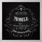 Mobiel, Alabama - Huis van de Mardi Gras Poster (Voorkant)