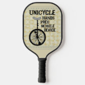 Mobiel apparaat vet pickleball paddle (Achterkant)