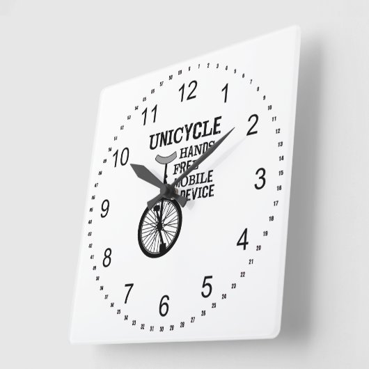 Mobiel apparaat Vet Wandklok (Hoek)