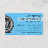 Mobiel Auto Mechanisch Automobiel Wiel Visitekaartje (Voorkant)