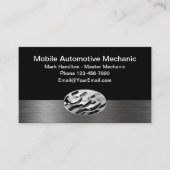 Mobiel autoontwerp visitekaartje (Voorkant)