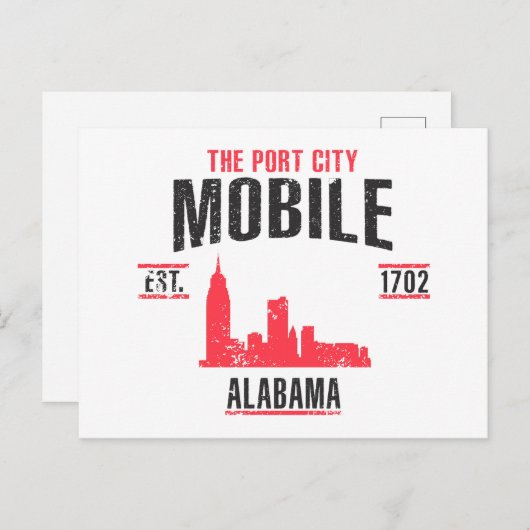 Mobiel Briefkaart (Voorkant / Achterkant)