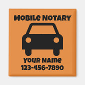 Mobiel geluidssymbool Gepersonaliseerd Magneet (Voorkant)