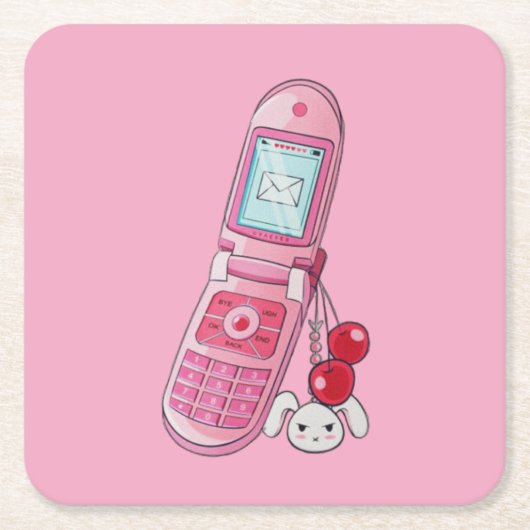 Mobiel Kartonnen Onderzetters (Voorkant)