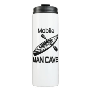 Mobiel Man Cave Kayak Thermosbeker