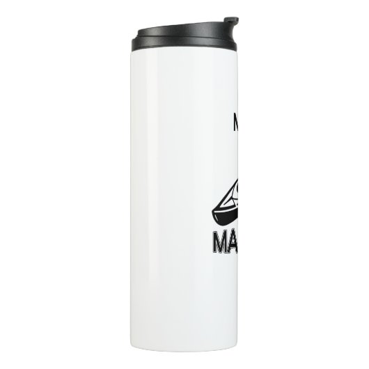 Mobiel Man Cave Kayak Thermosbeker (Gedraaid links)