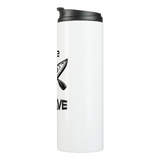 Mobiel Man Cave Kayak Thermosbeker (Geroteerd rechts)