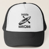 Mobiel Man Cave Kayak Trucker Pet (Voorkant)