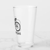 Mobiel Man grotfiets Glas (Links)