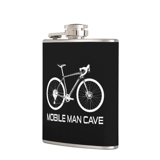 Mobiel Man grotfiets Heupfles (Links)