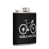 Mobiel Man grotfiets Heupfles (Rechts)