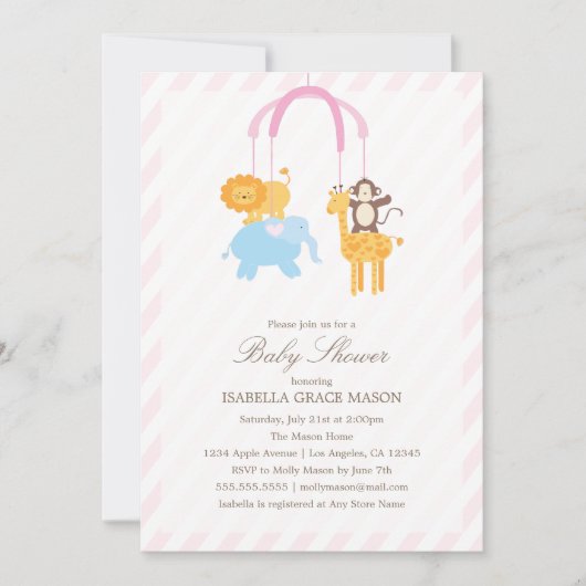 Mobiel | Meisje Kaart (Voorkant)